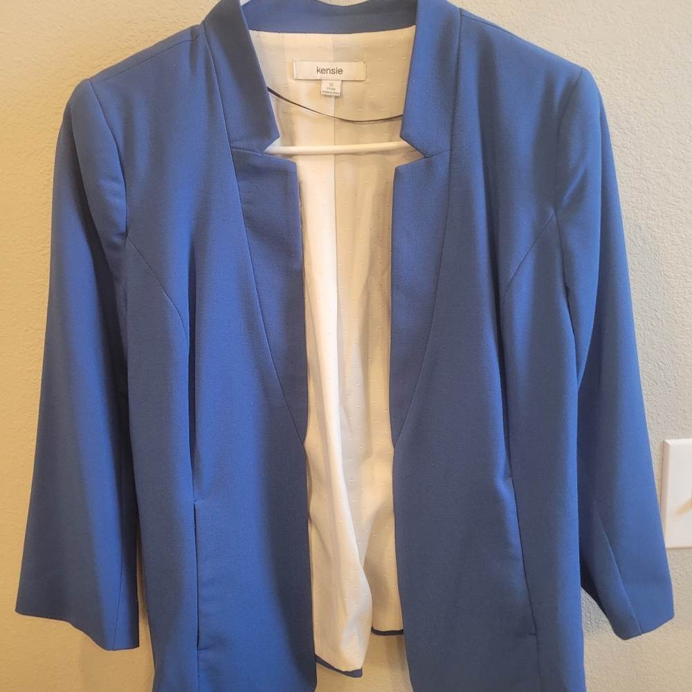 Kensie Marni Notched Collar Blazer